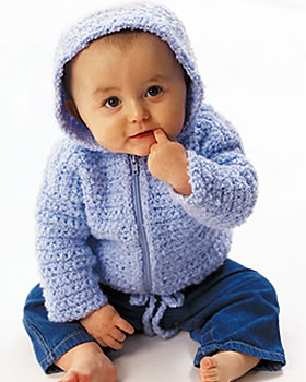 Hooded baby cardigan deals